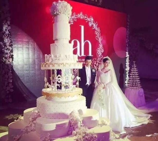  2015年黄晓明和baby在上海举行婚礼